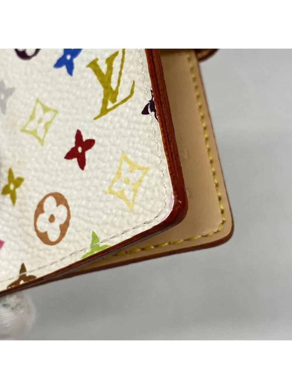Louis Vuitton Notebook Cover Monogram Multicolor Agenda Mini Blanc
